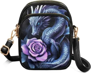GIFTPUZZ Crossbody Purses for Women Medium Soft Leathe Bag with 3 Pockets Adjustable Strap and Internal Zipper Pocket