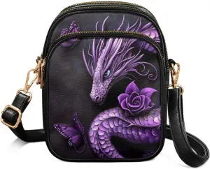 GIFTPUZZ Crossbody Purses for Women Medium Soft Leathe Bag with 3 Pockets Adjustable Strap and Internal Zipper Pocket