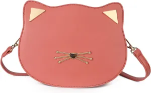 Gladdon Cat Crossbody Bag for Teen Girls Novelty Cute Purses Birthday Gifts