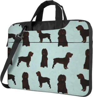 Goats Farm Laptop Shoulder Bag ​for Men Women, Computer Carrying Case Messenger Bag with Strap