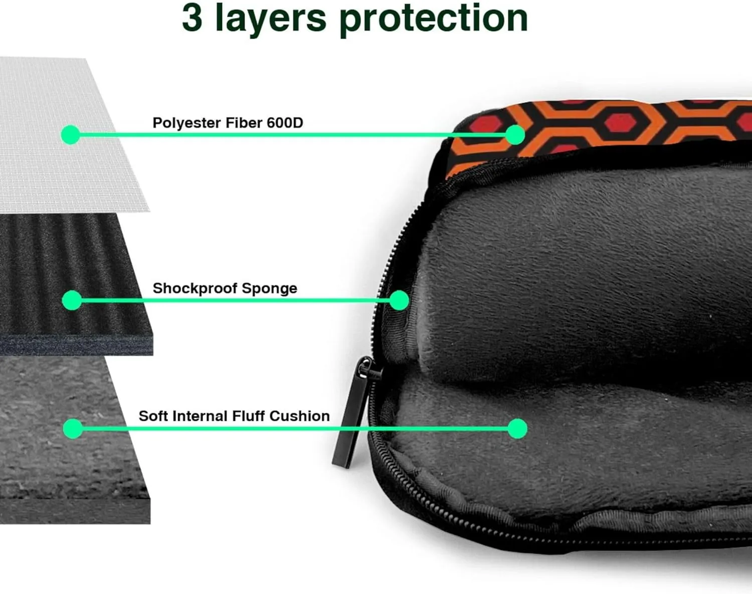 Golden Retrievers Laptop Shoulder Bag ​for Men Women, Computer Carrying Case Messenger Bag with Strap