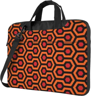 Golden Retrievers Laptop Shoulder Bag ​for Men Women, Computer Carrying Case Messenger Bag with Strap