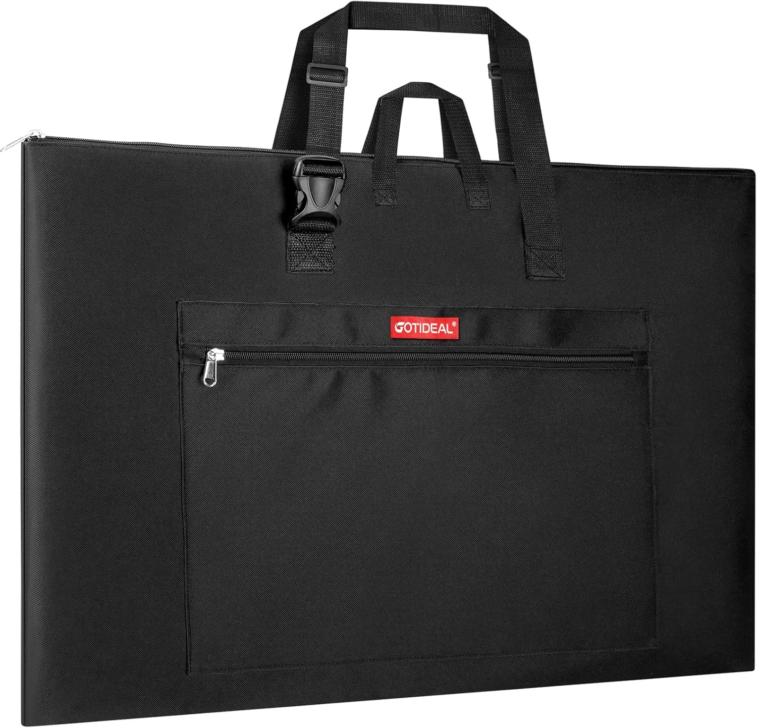 GOTIDEAL Large Art Portfolio Bag, 36x48 Inches Waterproof Art Portfolio Case with Shoulder & Handle Carry, Carrying Storage Bag for Artwork, Poster, Sketching, and Drawing ﻿