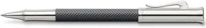 Graf Von Faber-Castell Guilloche Cisel233; Black Rollerball Pen