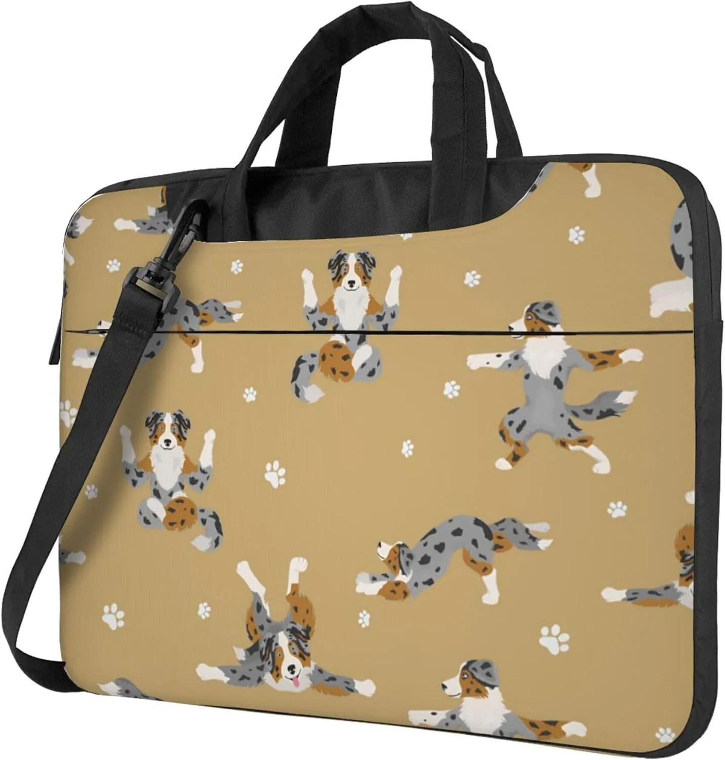 green weed leaves fluorescent colors-4 Laptop Shoulder Bag ​for Men Women, Computer Carrying Case Messenger Bag with Strap