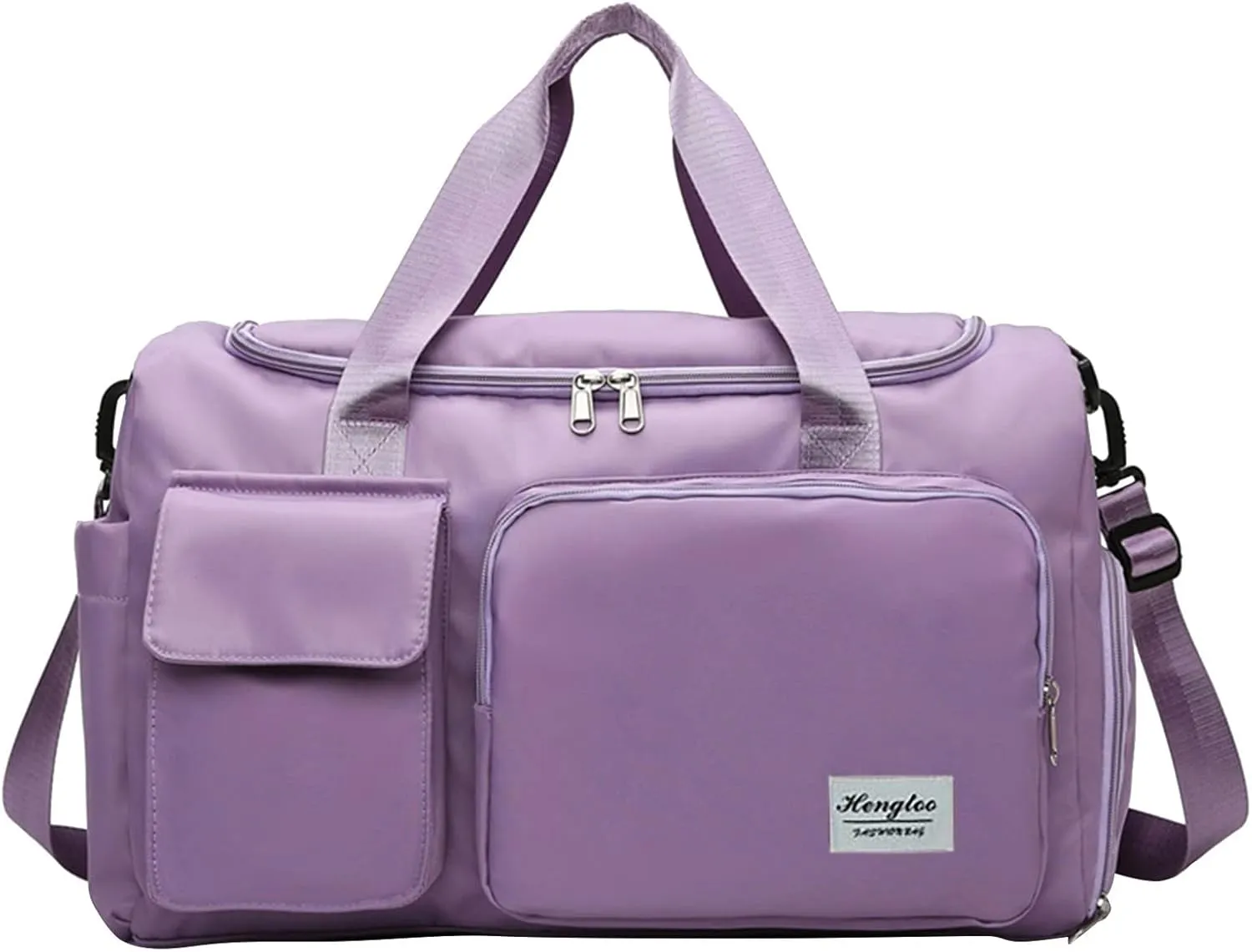 Gym Bag with Shoes Compartment,28L Duffel Bag Men,Lightweight Weekender Bag for Travel Workout Sports Yoga