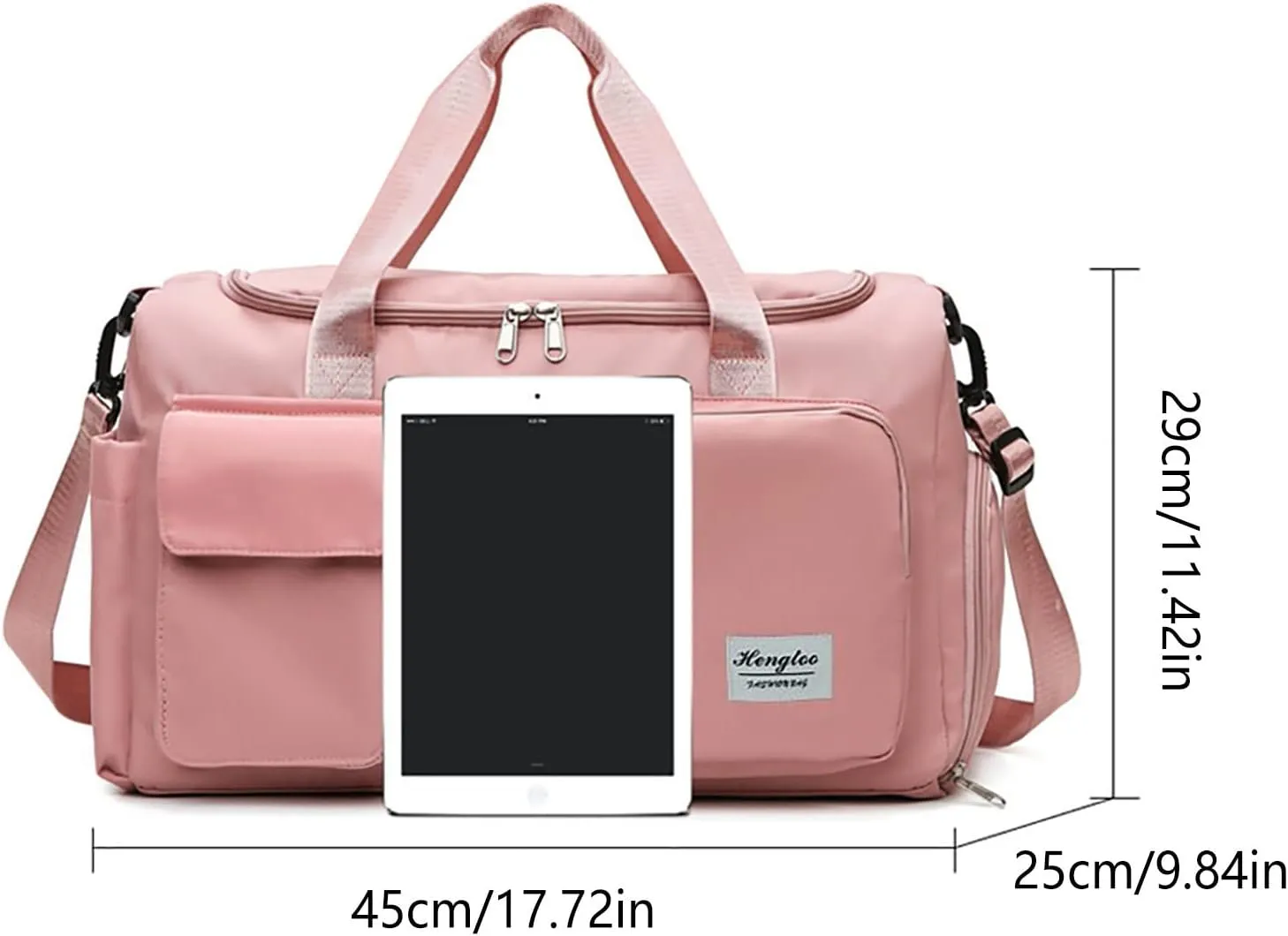 Gym Bag with Shoes Compartment,28L Duffel Bag Men,Lightweight Weekender Bag for Travel Workout Sports Yoga