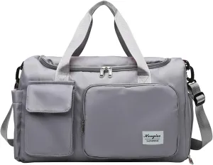 Gym Bag with Shoes Compartment,28L Duffel Bag Men,Lightweight Weekender Bag for Travel Workout Sports Yoga