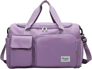 Gym Bag with Shoes Compartment,28L Duffel Bag Men,Lightweight Weekender Bag for Travel Workout Sports Yoga