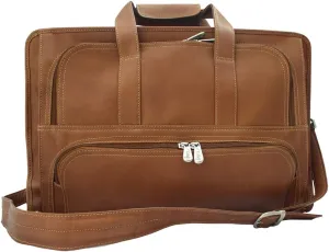 Half-Moon Portfolio, Saddle, One Size