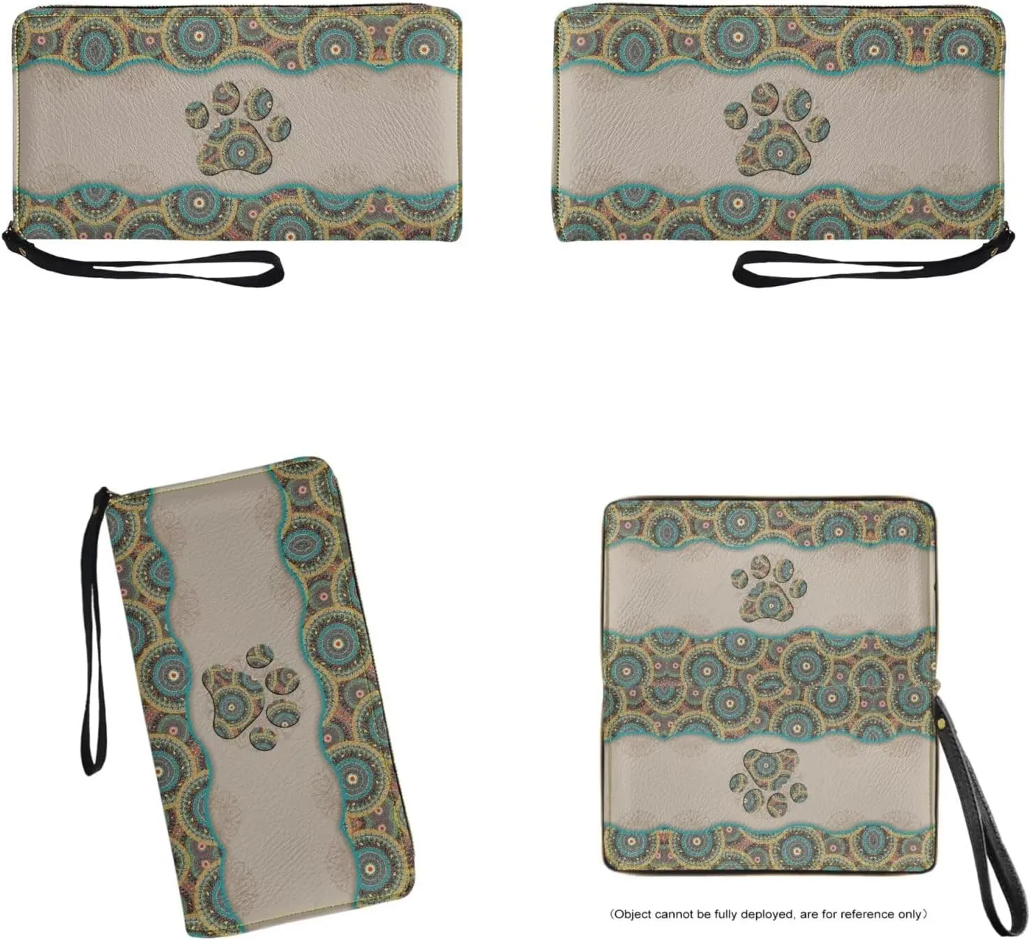 Handbag Purses Set of 2 for Women Portable Top Handle Tote Bag Shoulder Bag with Cash Wallet for Shopping Tours