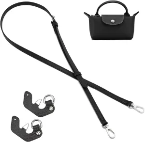 Handbag Shoulder Strap Adjustable for Longchamp Mini Pouch,Purse Crossbody Replacement Conversion Kit