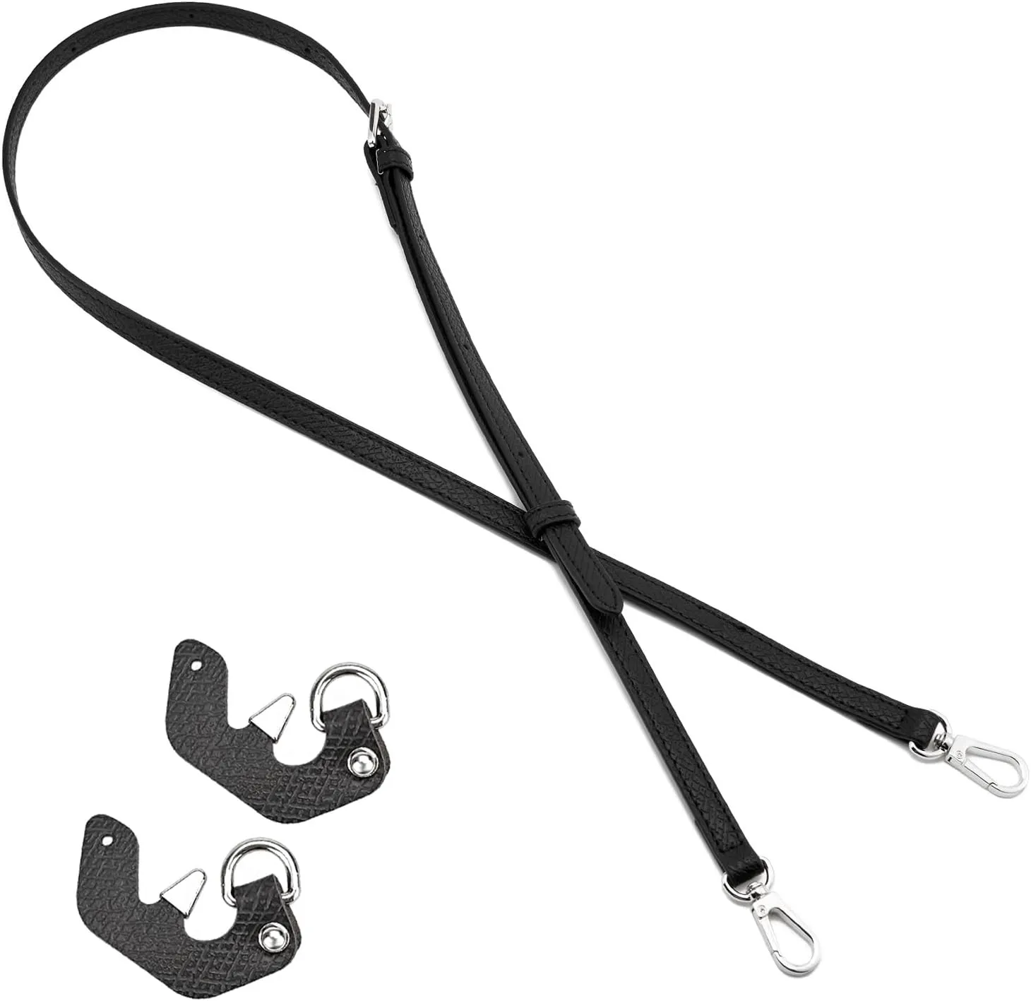 Handbag Shoulder Strap Adjustable for Longchamp Mini Pouch,Purse Crossbody Replacement Conversion Kit