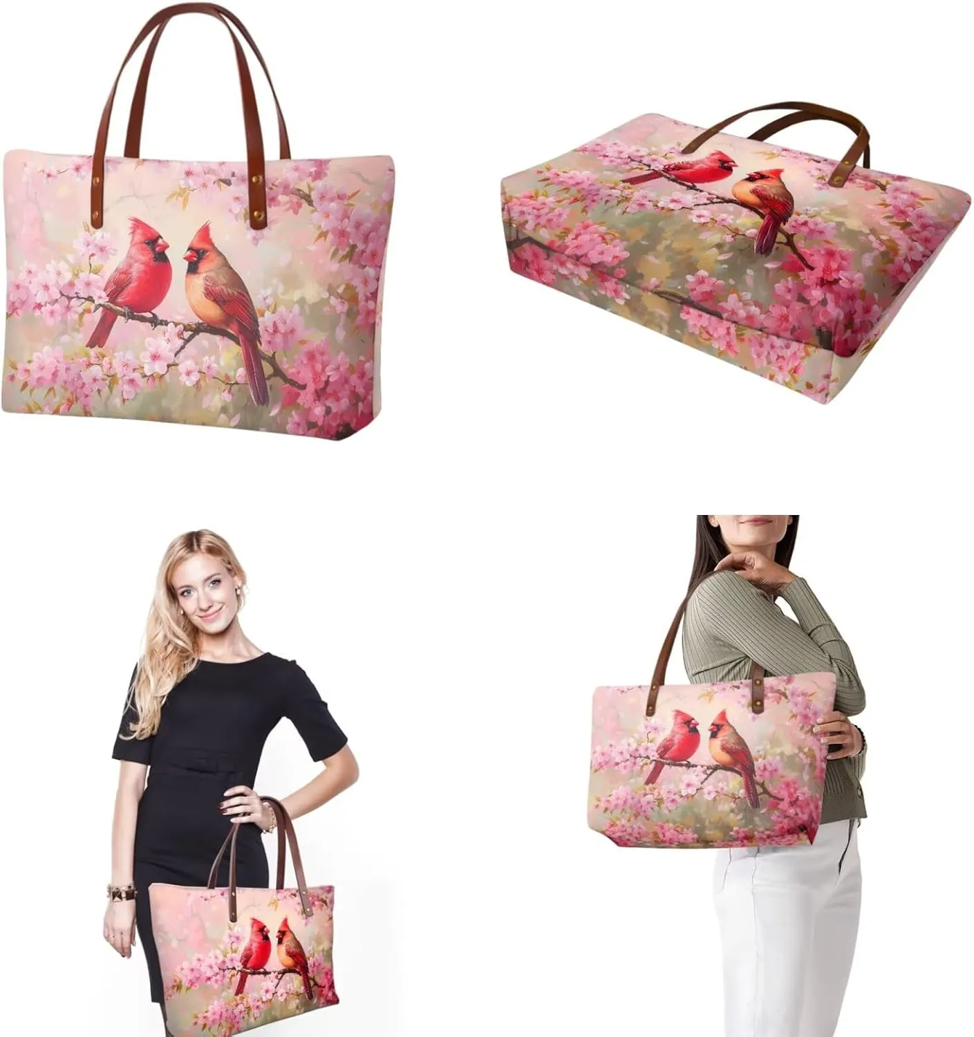 Handbag with Matching Wallet for Women Lightweight Top Handle Satchel Shoulder Bag with Purses for Shopping Work