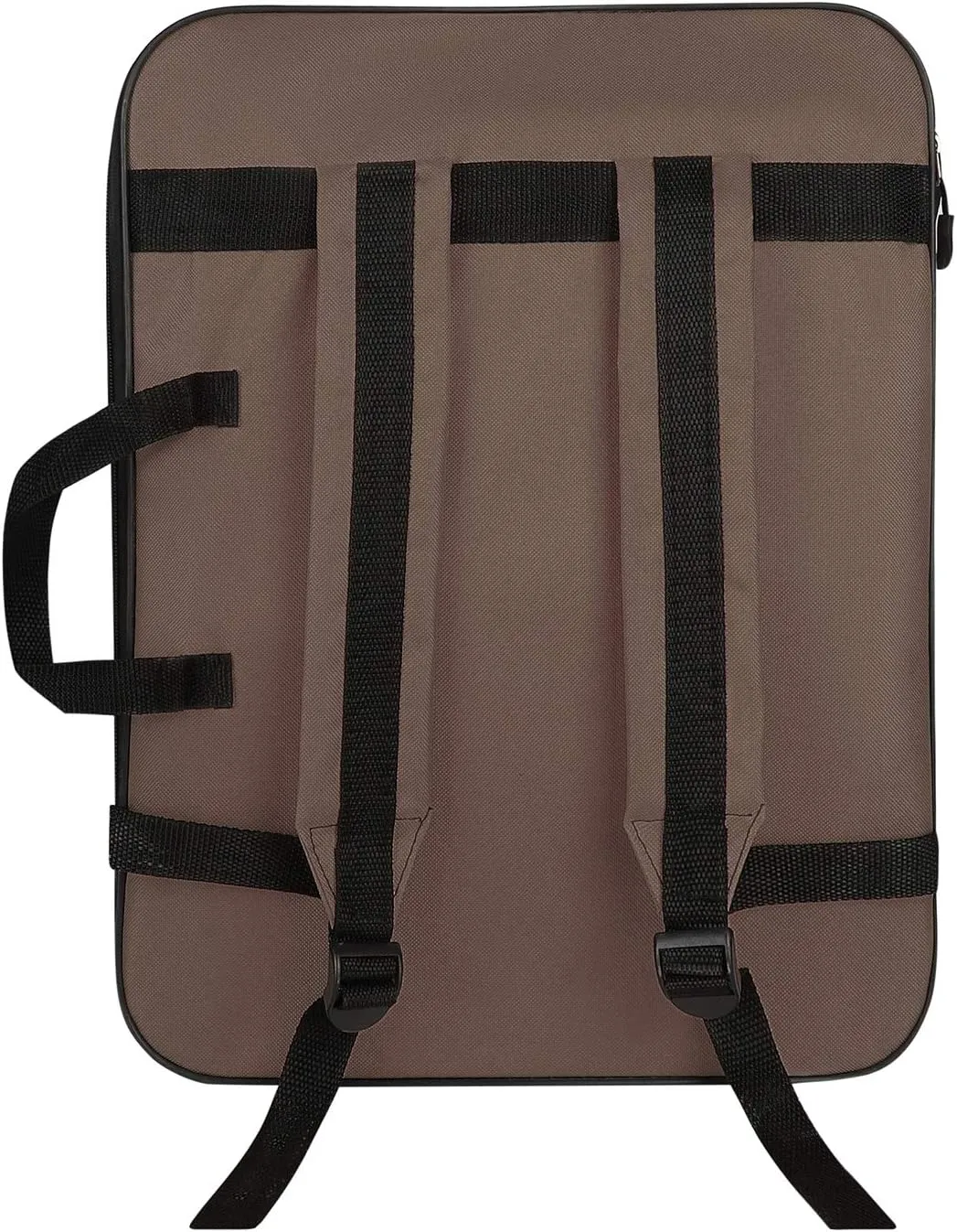 haozaikeji A3 Artist Portfolio Carry Case Bag Portable Waterproof Canvas Shoulder Bag Painting Pad Backpack for Sketching Painting Art Supplies with Shoulder Straps & Carry Handle