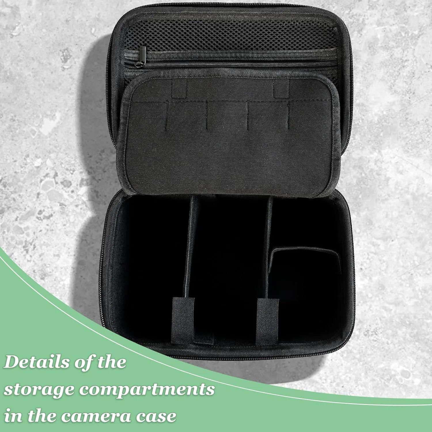 Hard Carrying Case Compatible with Sony Alpha a6000 / a6100 / a6200/a6300 / a6400 / a6500 / a6600 Mirrorless Digital Camera Case (Standard Size)