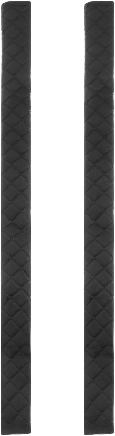 HARFINGTON 2pcs Seatbelt Covers 33.5 Inch Car Seat Belt Pads Cover Auto Seatbelt Strap Shoulder Pad Universal Automotive Seat Belt Cushion Pad for Auto SUV Truck, Black