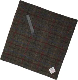 Harris Tweed Camera Wrap, 31x31cm (12.2 inch), Magic Self-Adhesive Protective Cloth with Microfiber Suede Inner, Anti-Scratch Lens Wrapper for DSLR/Camera/Lens/Phone/Accessories(Barcelona)