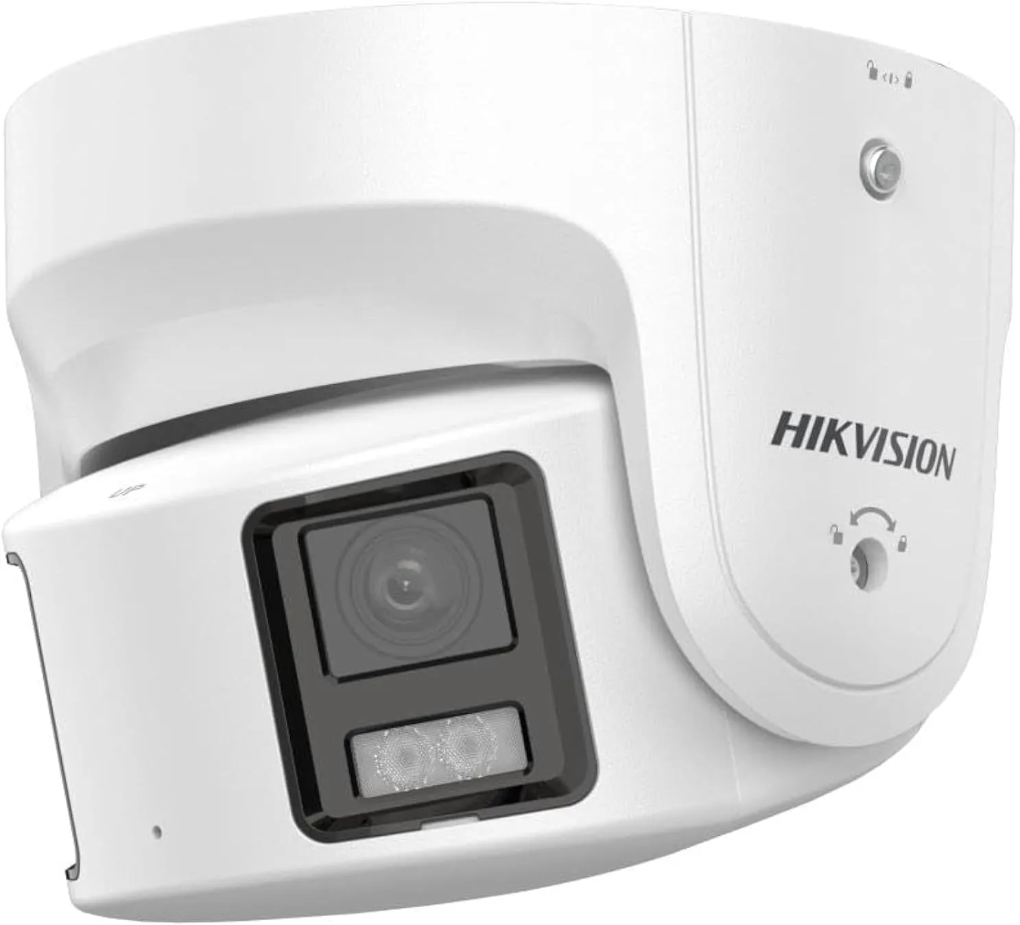 HIKVISION DS-2CD2387G2P-LSU/SL ColorVu 8MP Panoramic Turret IP Camera, 4mm Fixed Lens Indoor Outdoor