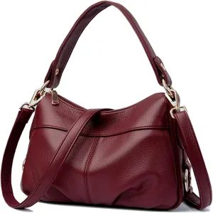 Hobo Bags for Women PU Leather Crossbody Purses Trendy Shoulder Handbag Tote Bag Satchel Bag
