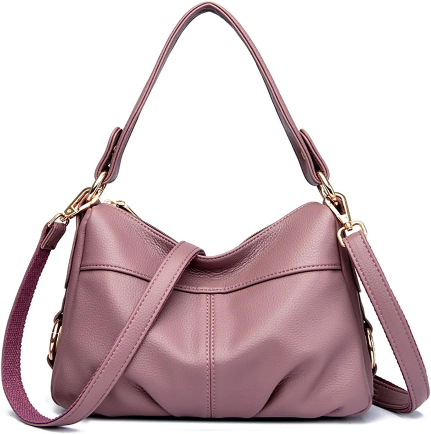 Hobo Bags for Women PU Leather Crossbody Purses Trendy Shoulder Handbag Tote Bag Satchel Bag