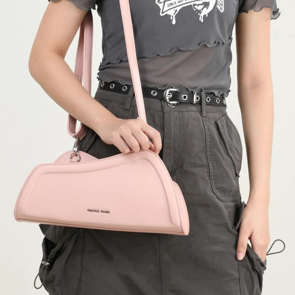 Hobo Purses for Women Chic Irregular Purse Stylish Handbag Shoulder Bag for Party Work Travel