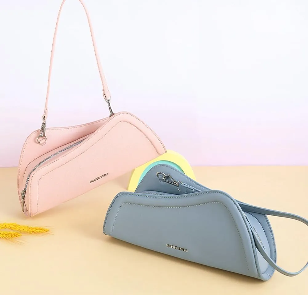 Hobo Purses for Women Chic Irregular Purse Stylish Handbag Shoulder Bag for Party Work Travel