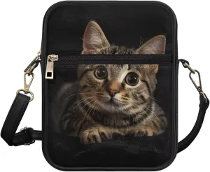 HUGS IDEA Messenger Bag for Women Crossbody Purse with Adjustable Strap Handbag