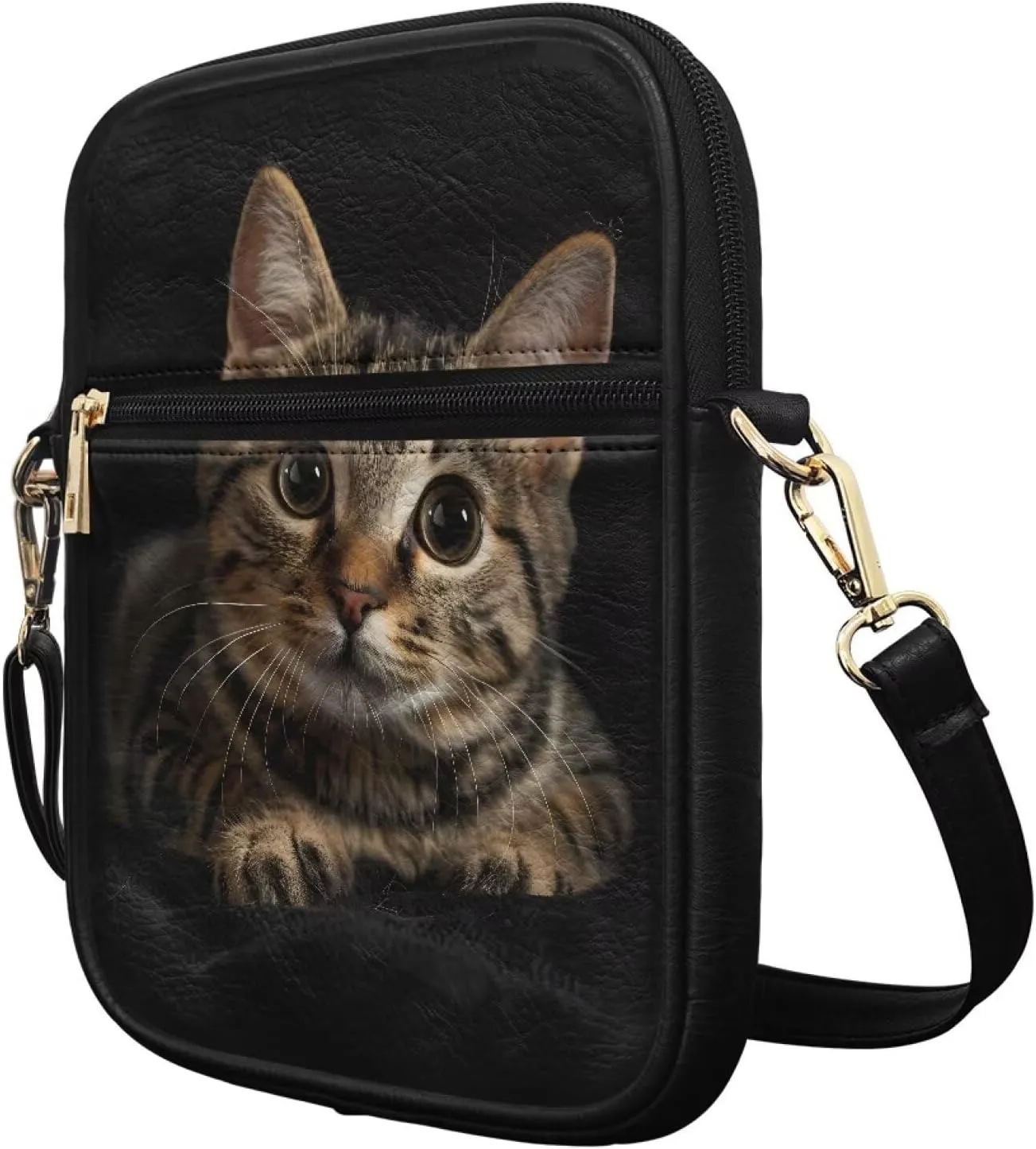 HUGS IDEA Messenger Bag for Women Crossbody Purse with Adjustable Strap Handbag