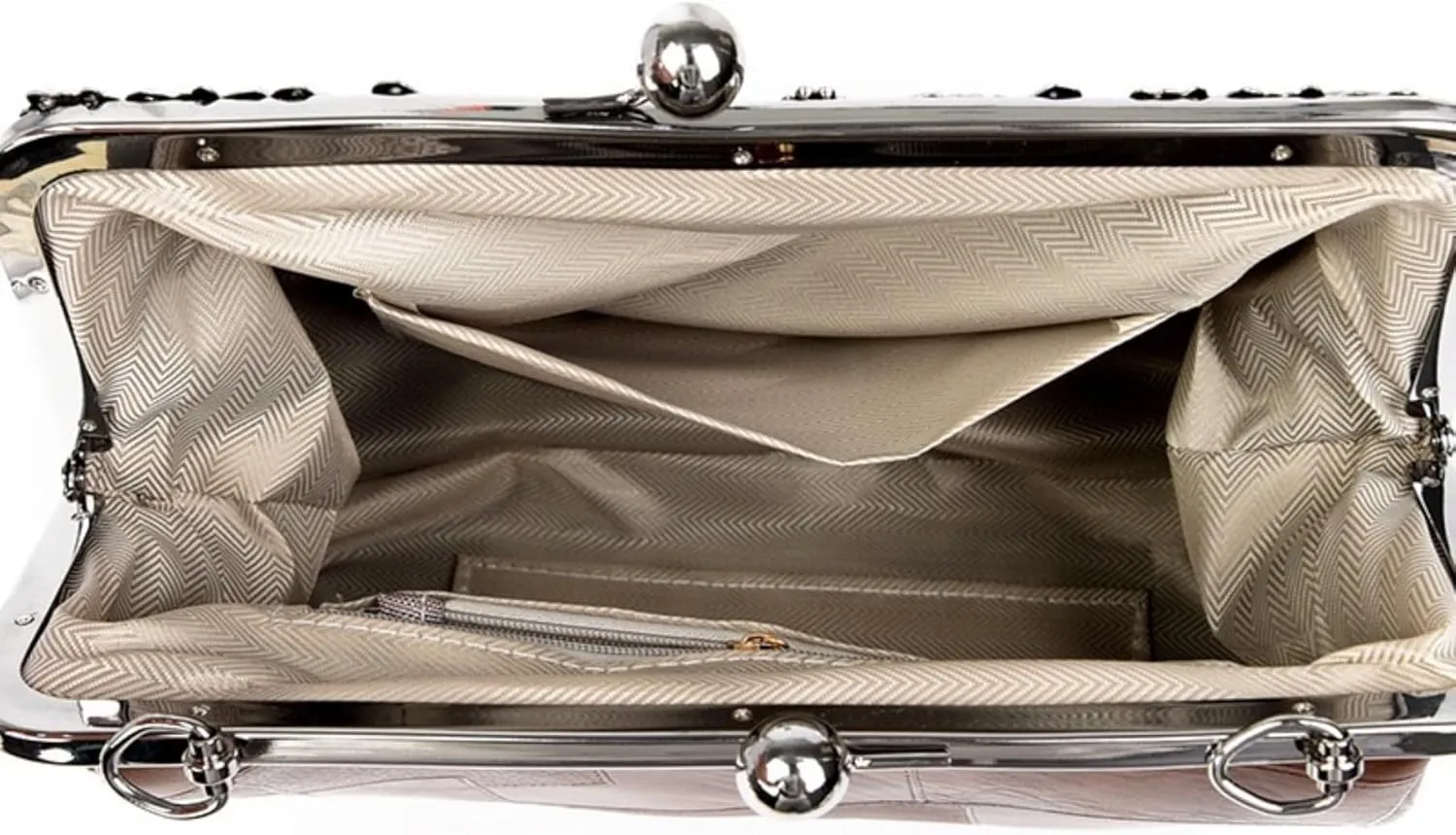 IAMUHI Women Fashion Glossy Soft PU Leather Evening Handbag Purse Vintage Kiss Lock Shell Shape Crossbody Clutch Bags