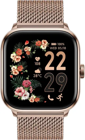 ICE-WATCH - Ice Smart 2.0 - Square Connected Watch with Silicon or Metal Strap - (1.7 Inches) - iOS, Android Water Resistant Smartwatch - Bluetooth, Pedometer, Games