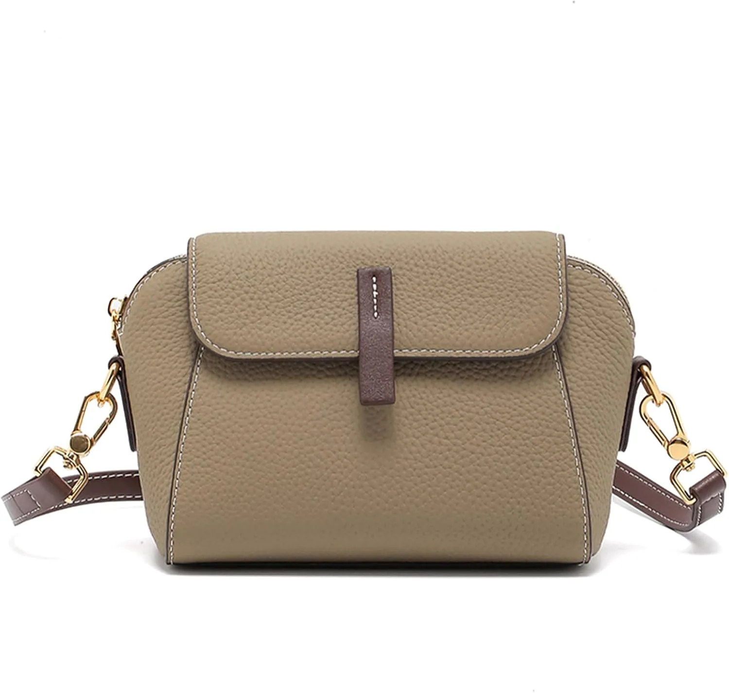 imeetu Vegan Leather Crossbody Bag for Women with Removable Adjustable Strap, Shoulder Purse