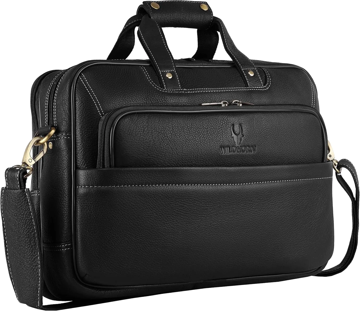 India Leather 16 inches Messenger Bag (MB584)