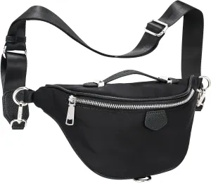 INICAT Fanny Packs for Women,Fashion Waist Packs Crossbody Bum Bag with Adjustable Strap for Travel Sport