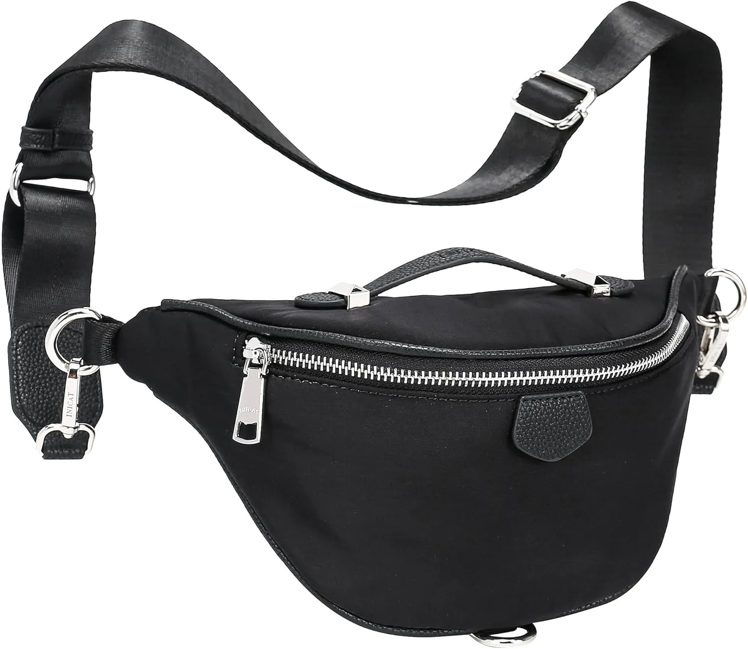 INICAT Fanny Packs for Women,Fashion Waist Packs Crossbody Bum Bag with Adjustable Strap for Travel Sport