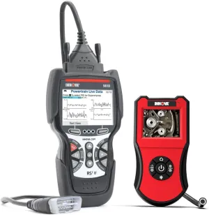 Innova 5610 OBD2 Scanner Bundle with Innova 3380 Automotive Borescope