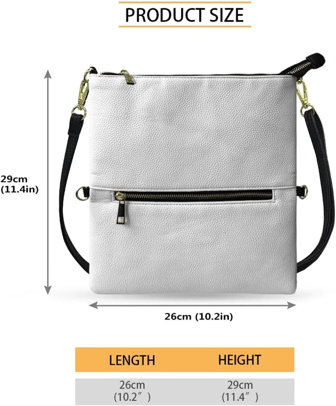 INSTANTARTS Envelope Handbags for Women Shoulder Crossbody Bag PU Leather Prom Party Evening Bags with Zipper