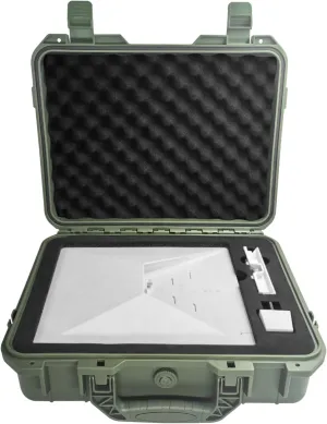 IP67 Waterproof Portable Protective Case for Starlink Mini, Hard Handbags, Starlink Mini Carrying Case, Heavy Duty Perfectly Protection (Green)