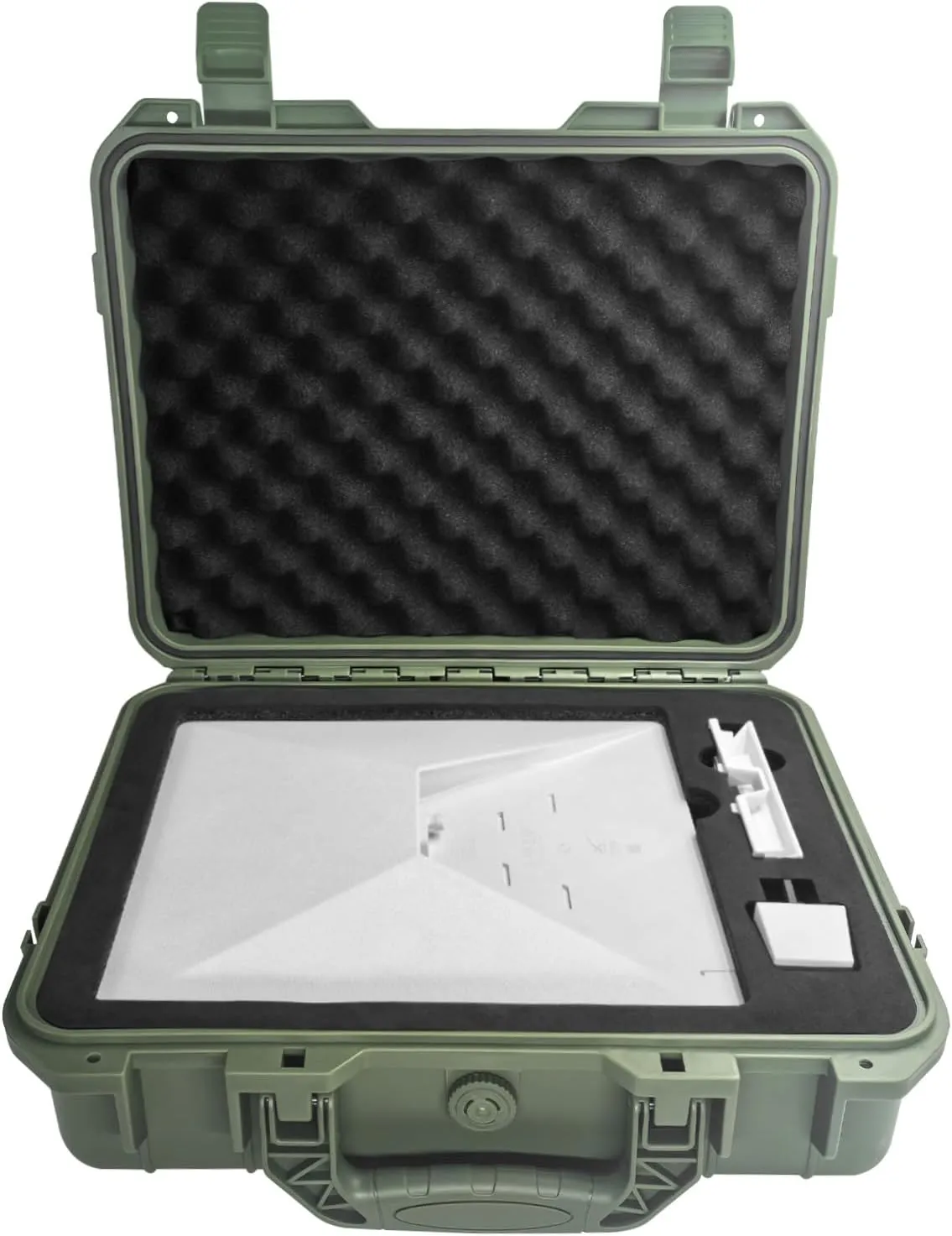 IP67 Waterproof Portable Protective Case for Starlink Mini, Hard Handbags, Starlink Mini Carrying Case, Heavy Duty Perfectly Protection (Green)