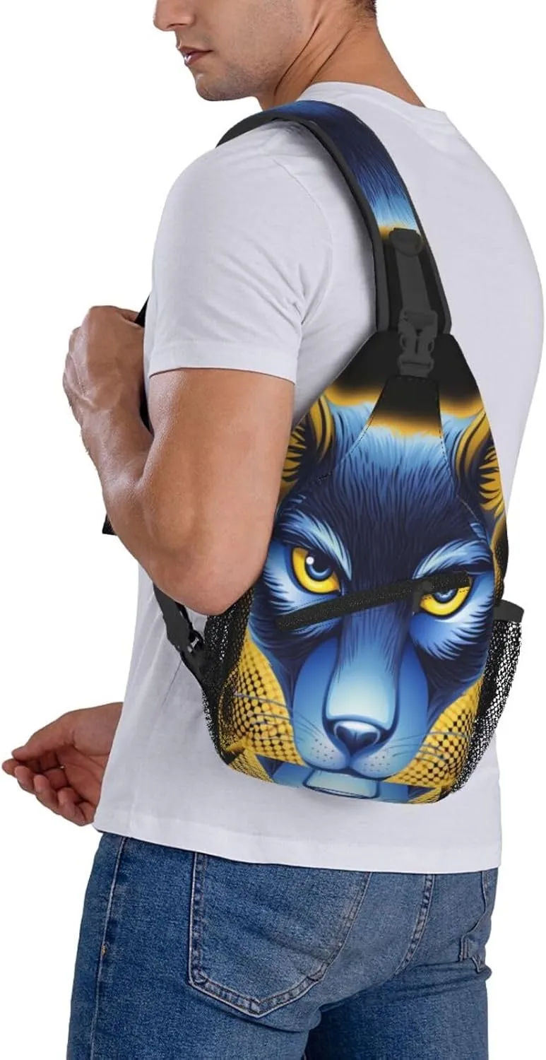 isometric 3d render Men's And Women's Small Crossbody Bags Chest Bags Daily Bags Are Suitable For Outdoor Hiking Trips