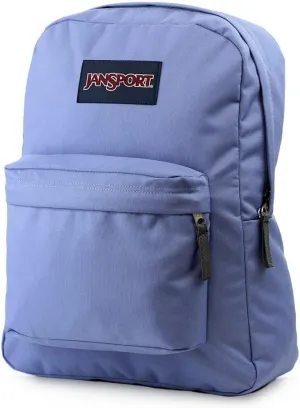 JanSport SuperBreak One Backpack - Durable, Lightweight Bag with 1 Main Compartment, Front Utility Pocket with Built-in Organizer, Premium Backpack, Bleached Denim