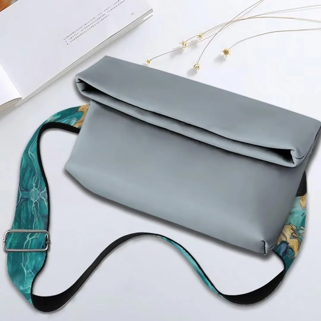 Jeiento Replacement Adjustable Shoulder Strap Purse Strap Soft Handbag Crossbody Laptop Bag Strap for Women Girls,5 cm Wide