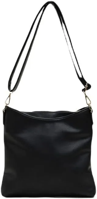 JEN & CO. Emma - Adjustable Strap Sling - Vegan Leather Crossbody Shoulder Purse