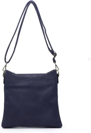 JEN & CO. Emma Crossbody Bags for Women Trendy Vegan Leather Purses Shoulder Handbags with Adjustable Strap