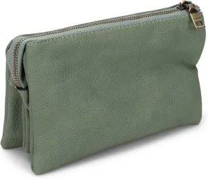 JEN & CO. Riley Small Crossbody Bags Vegan Leather Wristlet Wallets Clutch Purses Shoulder Handbag for Women