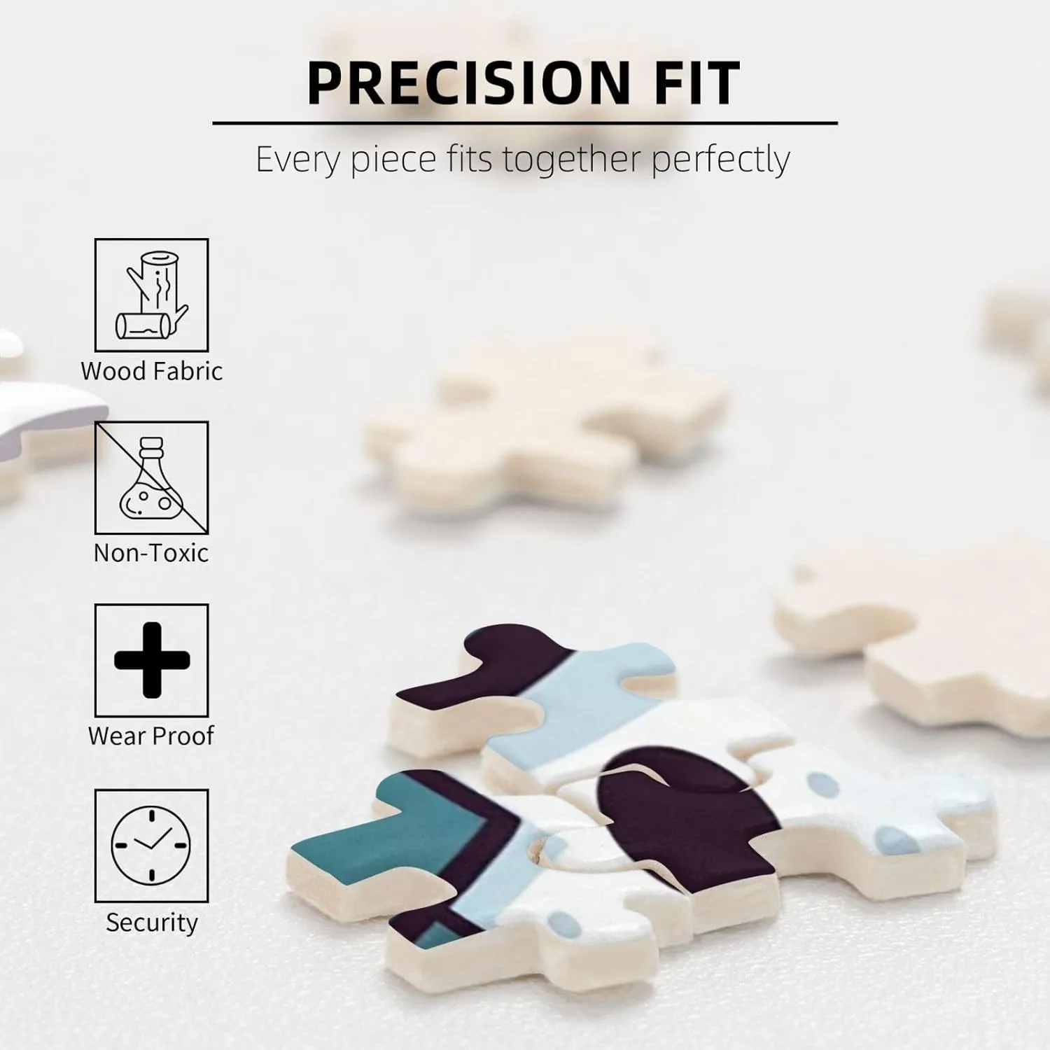 Jigsaw Puzzle Personalized 300 Pieces Puzzles with Storage Bag Snowman Orange Nose Photos Puzzles Wooden Home Decor Wall Art Custom Picture Puzzle Gift for Wedding Birthday Couple Lovers 10.2"x15"