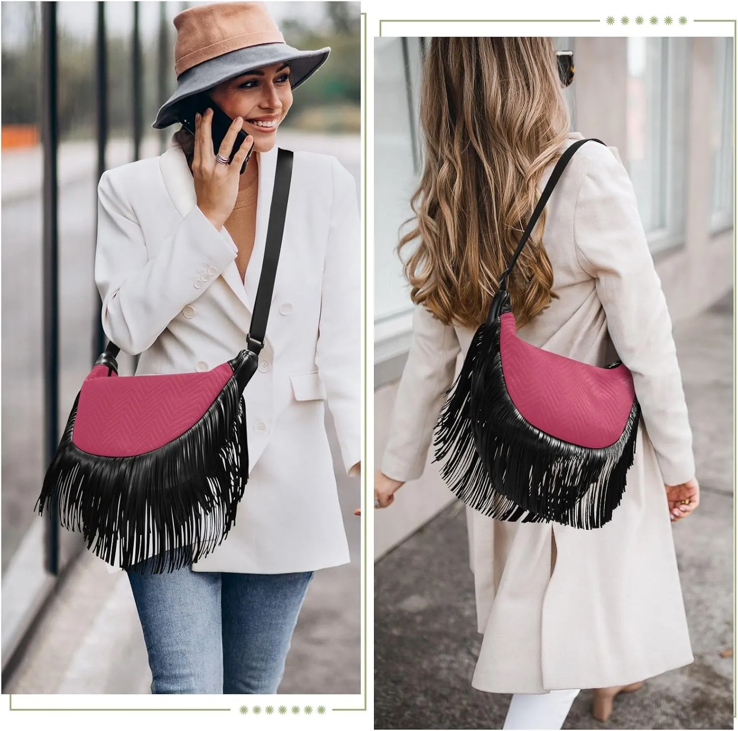 Joko Ivery Crossbody Handbags for Women Ample Capacity Shoulder Bag with Adjustable Strap Durable Travel Purse