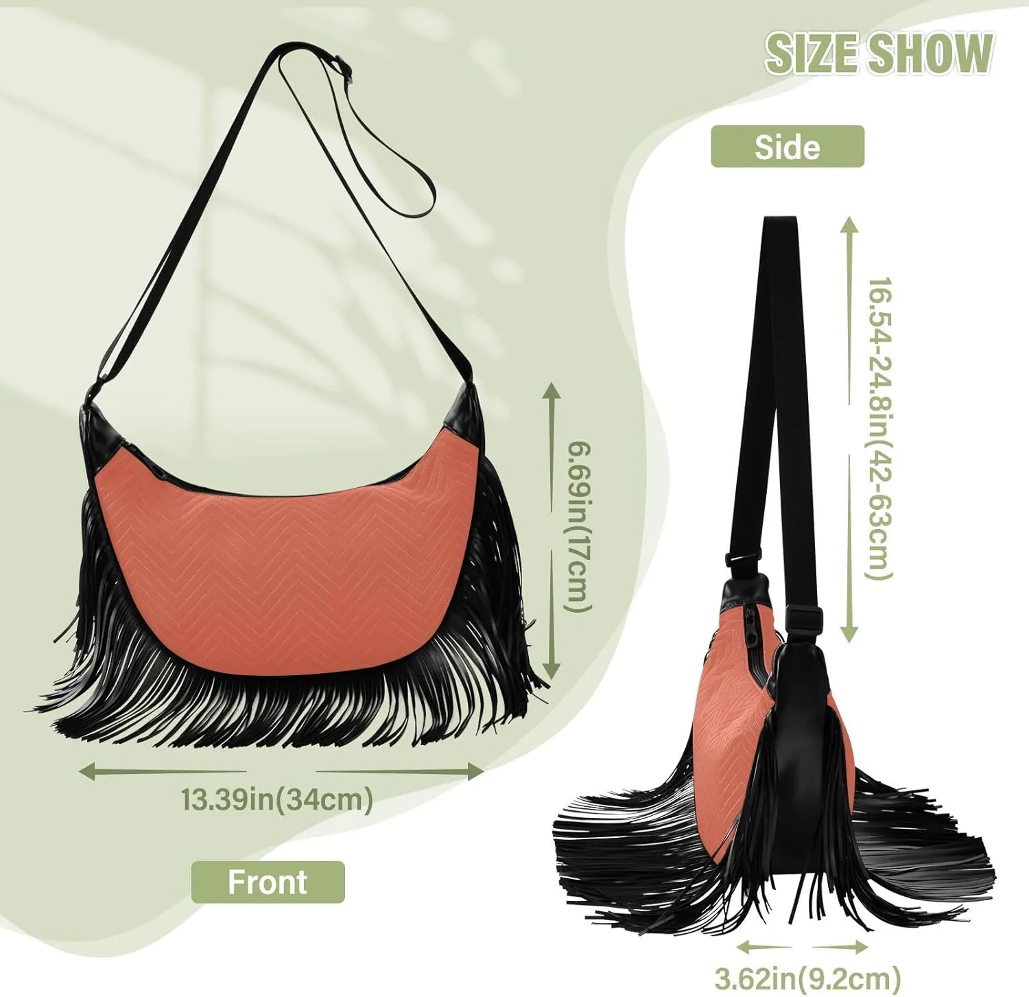 Joko Ivery Crossbody Handbags for Women Ample Capacity Shoulder Bag with Adjustable Strap Durable Travel Purse