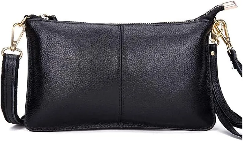 JSEIAJB Lightweight Purse or Wallet Leather Small Shoulder Bag Satchel Women, Cross Body Bag
