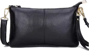 JSEIAJB Lightweight Purse or Wallet Leather Small Shoulder Bag Satchel Women, Cross Body Bag